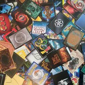 Mixed Bulk 150 Card Lot – Random Cards: Pokémon, Sports, MTG, Yu-Gi-Oh! & More